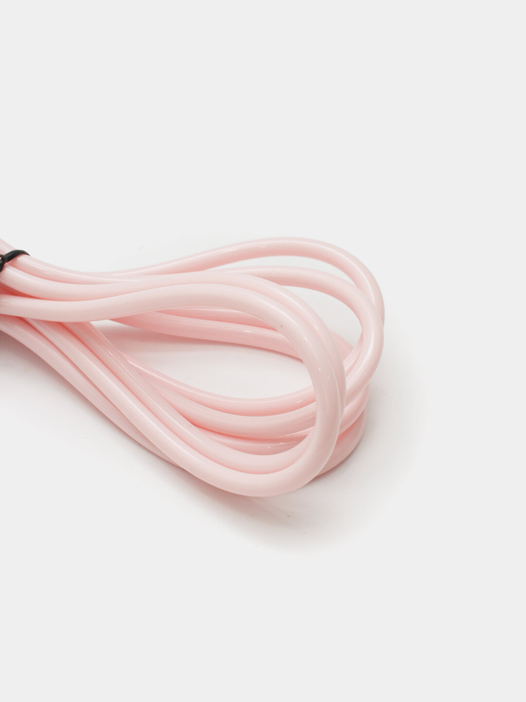 Скакалка General Fitness, сердечник из стальной проволоки, регулировка длины, кремовая — фото 1