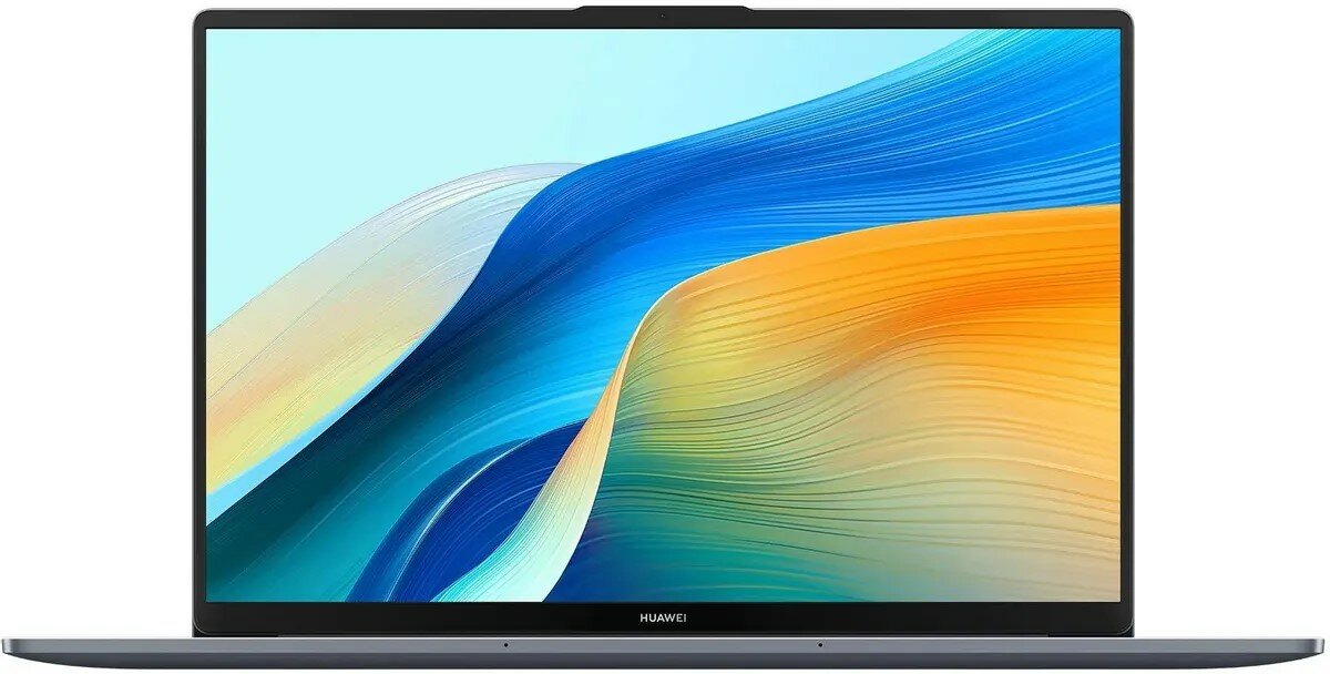 Ноутбук Huawei MateBook D 16 2023 53013YLY (Core i5 2000 MHz (12450H)/16384Mb/1024 Gb SSD/16"/1920x1200/without OS) Space gray — фото 1