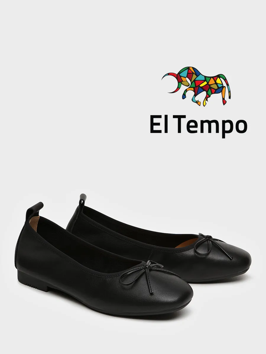 Балетки El Tempo, размер 39, черный
