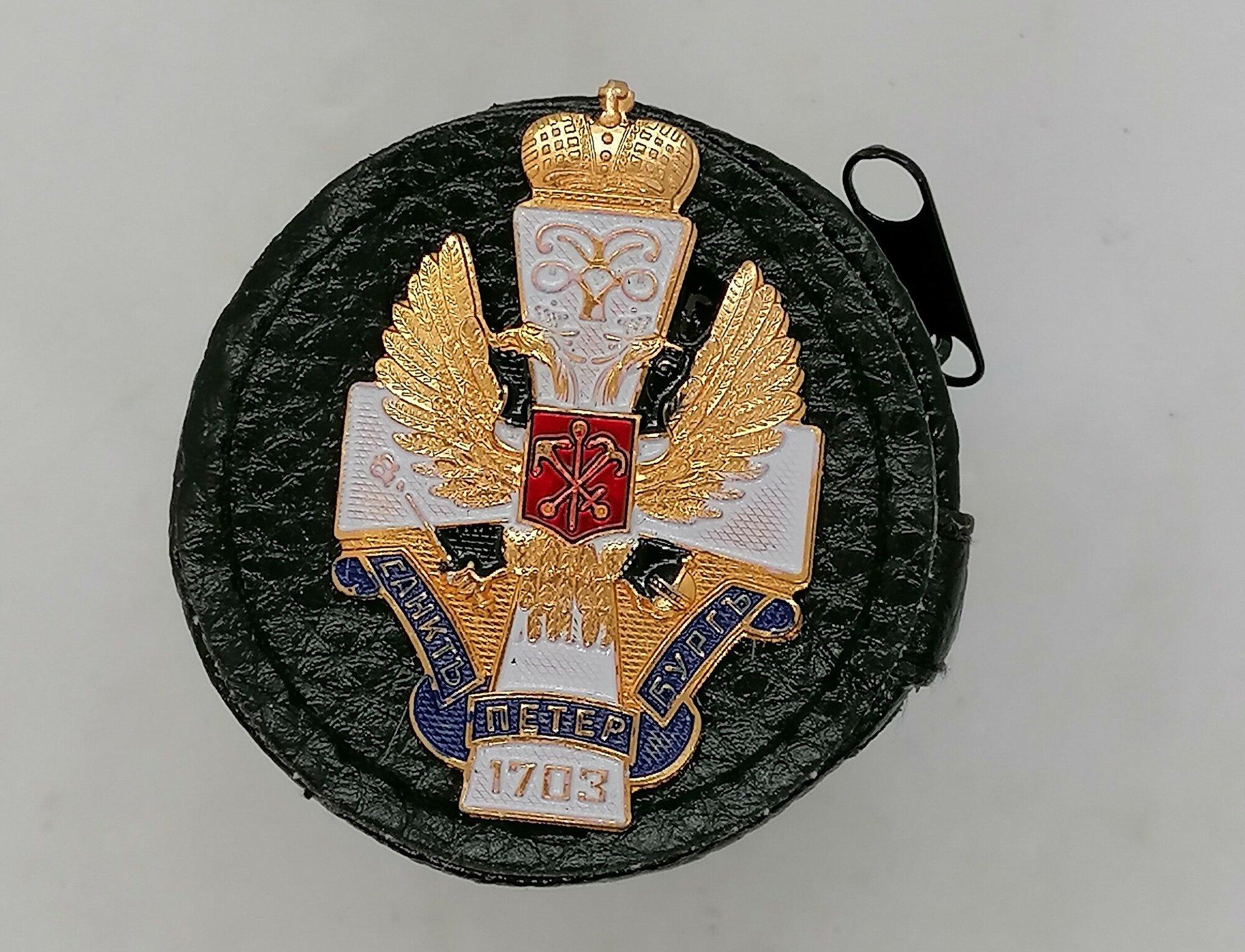 Набор нержавеющих стопок " Герб Санкт-Петербурга "