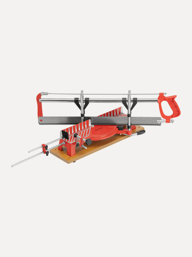 Изображение товара Стусло прецизионное Matrix 600 мм, заготовки до 16 х 11 см, ступенчатая регулировка угла распила, 14 TPI, 22745