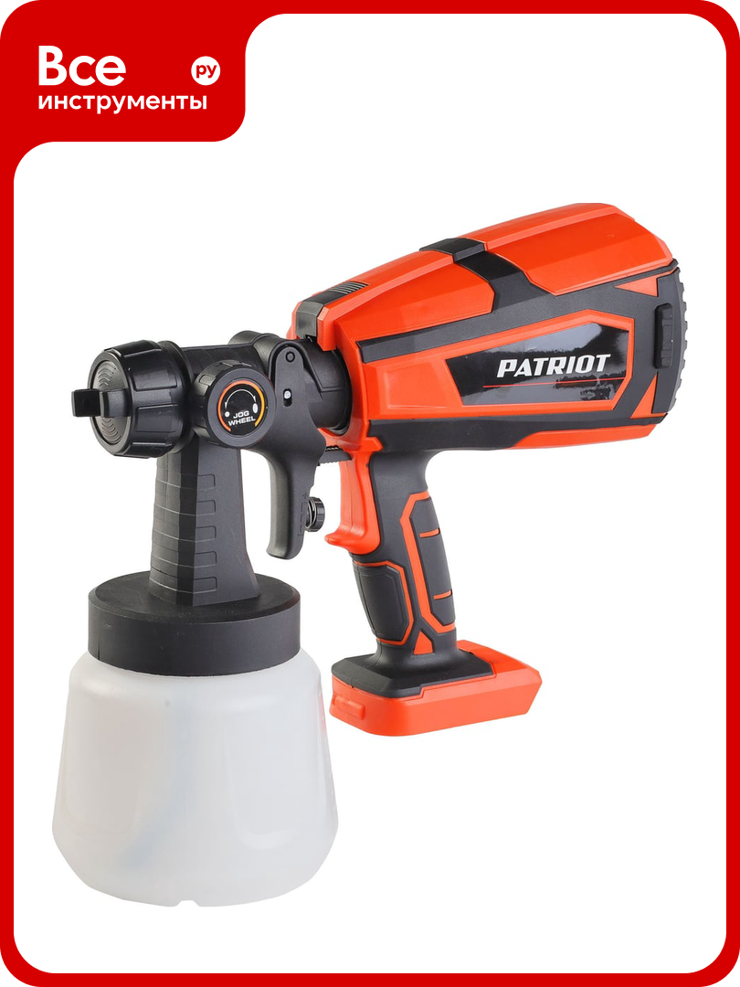 Аккумуляторный краскопульт Patriot SG 300UES 100301300