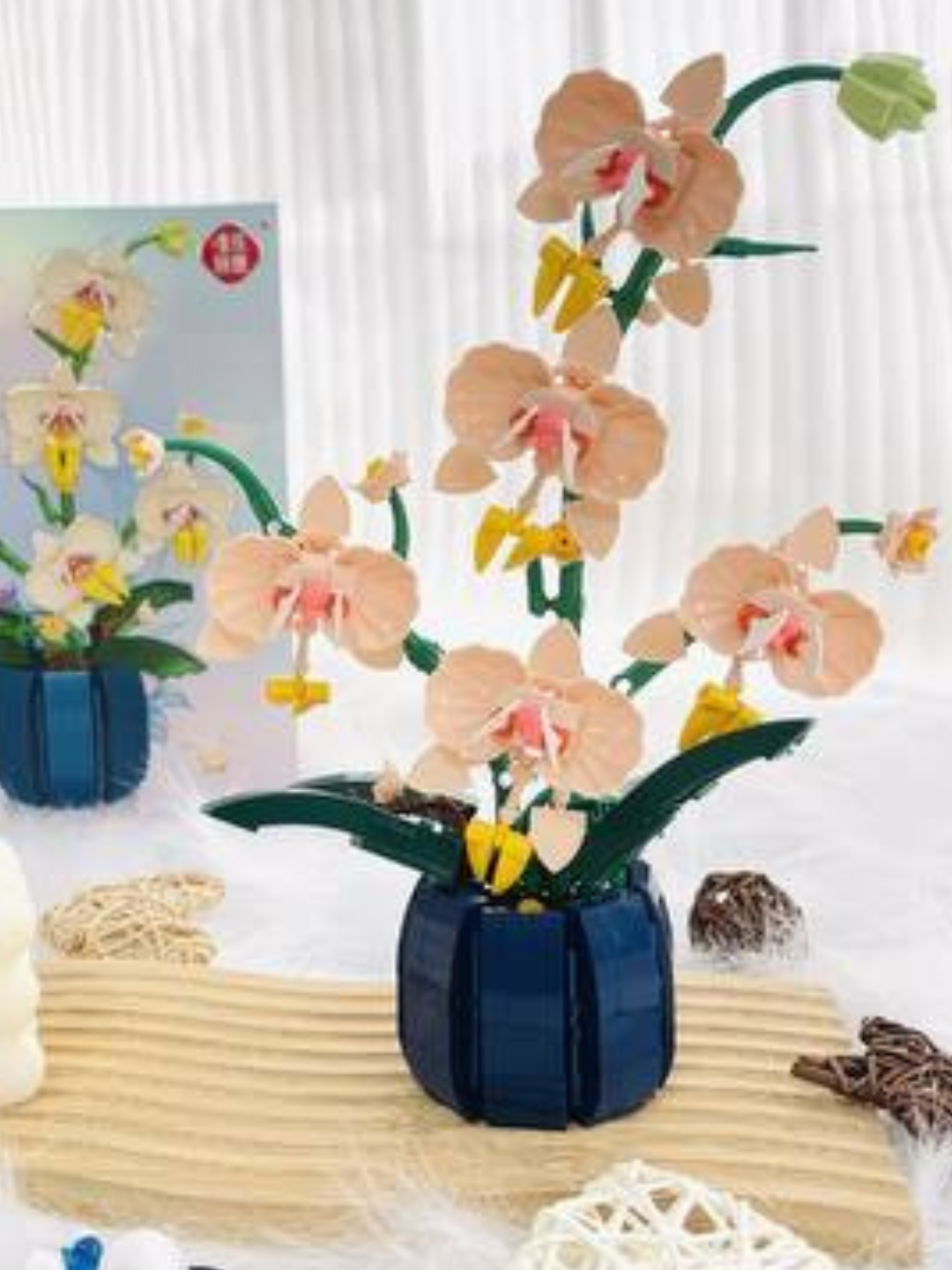 Конструктор LEGO Цветы, 606 элементов, для развития моторики и логики — фото 1