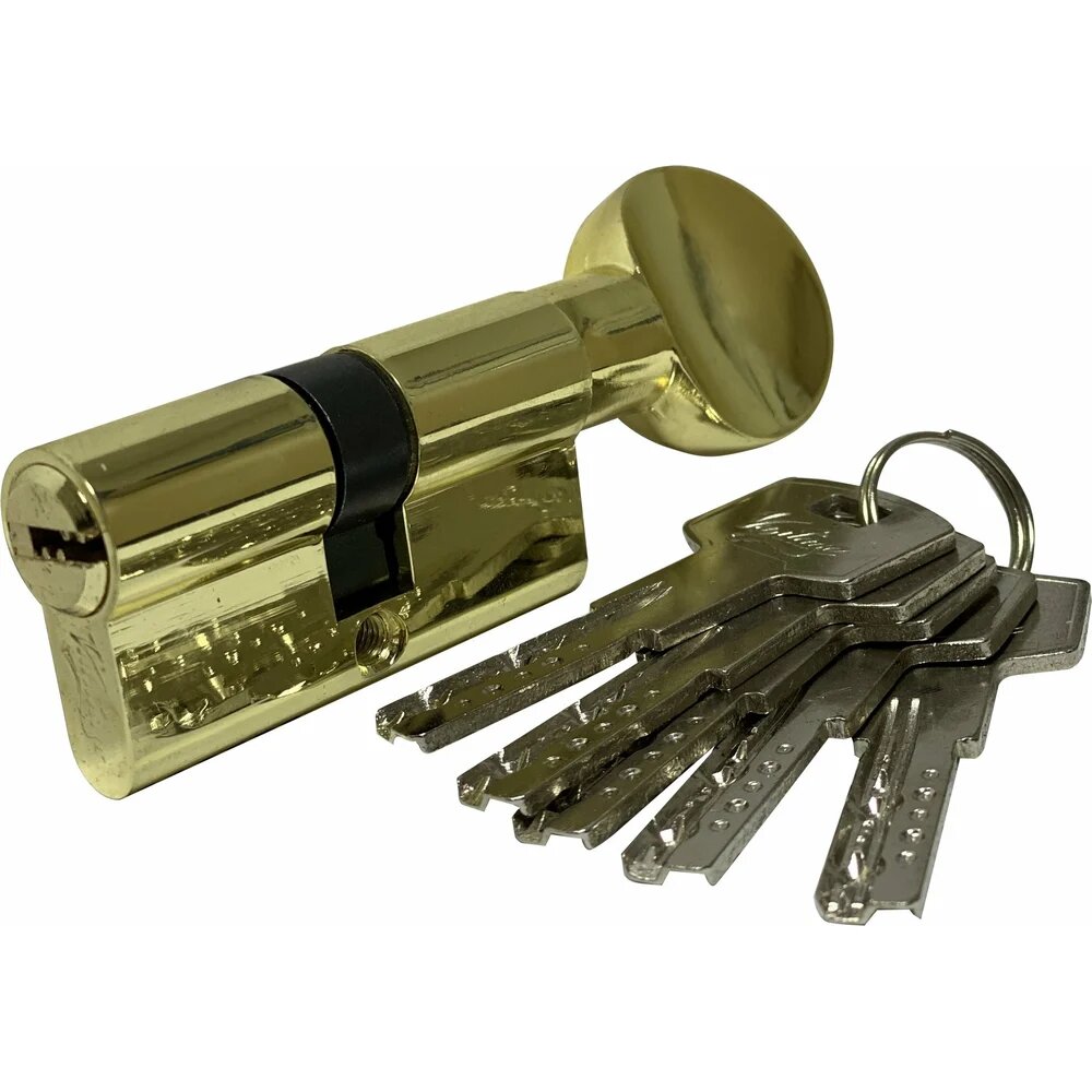 Вантаж Механизм цилиндровый 5 ключей золото ZС6030Cx30 РВ
