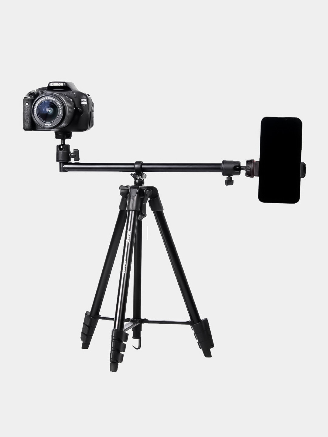 Штатив Jmary KP-2207, универсальный, для камеры и смартфона, с пультом ДУ