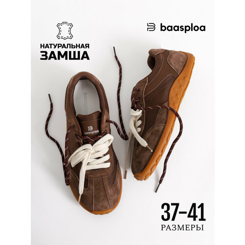 фото Кроссовки baasploa, размер 41, коричневый