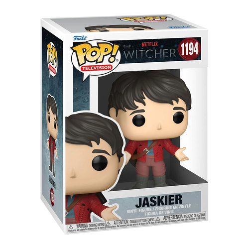 фигурка funko pop tv witcher jaskier red outfit 58909 Фигурка Funko POP! TV Witcher Jaskier (Red Outfit) 58909, 10 см