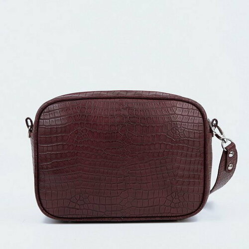 фото Сумка кросс-боди textura, бордовый