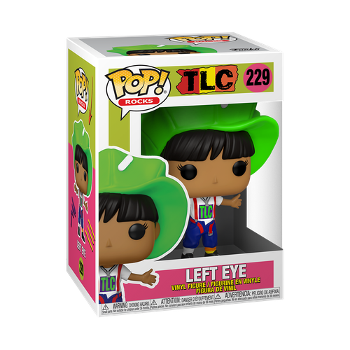 Фигурка Funko POP! Rocks TLC Left Eye 56733, 10 см фигурка funko gold tlc лиза лопес left eye 61207