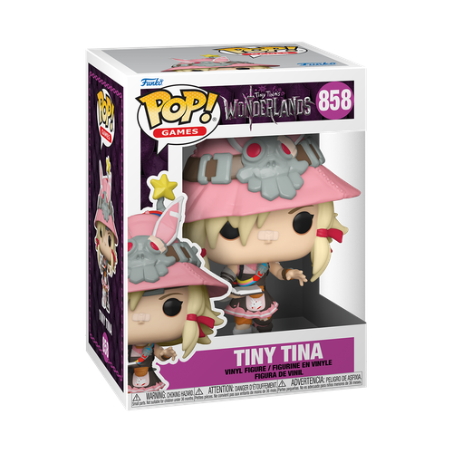 Фигурка Funko POP! Games: Tiny Tina's Wonderland: Tiny Tina 59331 фигурка funko pop games tiny tina s wonderland tiny tina 59331