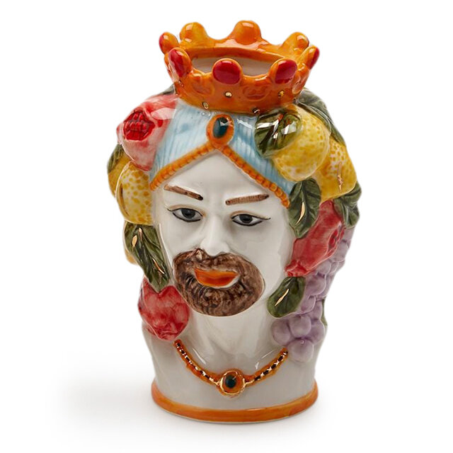 EDG Сицилийская ваза Голова Мавра - Сарацинский Купец 15 см 016822,95