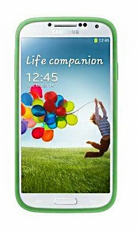 Накладка Protective Cover+ для Samsung Galaxy S4 i9500 / i9505 EF-PI950BGEGRU Green (зеленая)