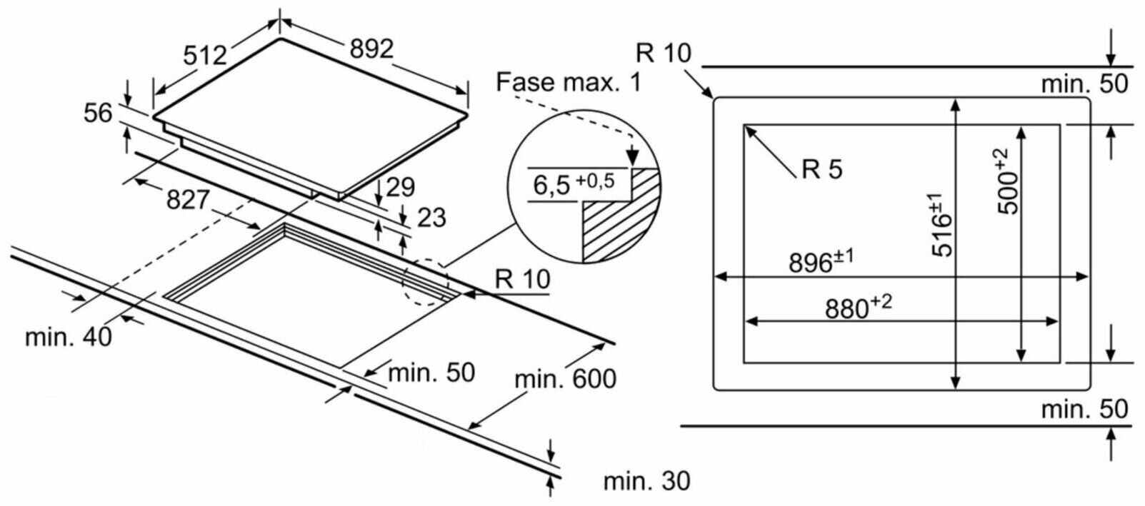 Электрическая варочная панель Neff TPT5960X (T59PT60X0) - фотография № 10