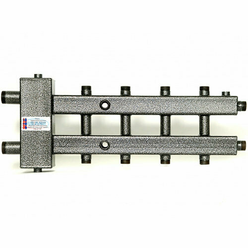 Коллектор с гидравлическим разделителем 5 контуров 70 кВт OLRUS (ГК5-70)