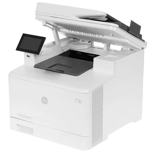 Многофункциональное печатающее устройство HP Color LaserJet Enterprise MFP M480f (p/c/s/f, A4, 600x600 dpi, 27(27)ppm, 2Gb, 2trays 50+250, ADF 50, Duplex, USB/GigEth, 1y warr, cart. in box B 2400, CMY - фото №16