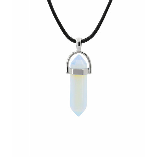 Колье SILVARIE, искусственный камень, лунный камень, прозрачный