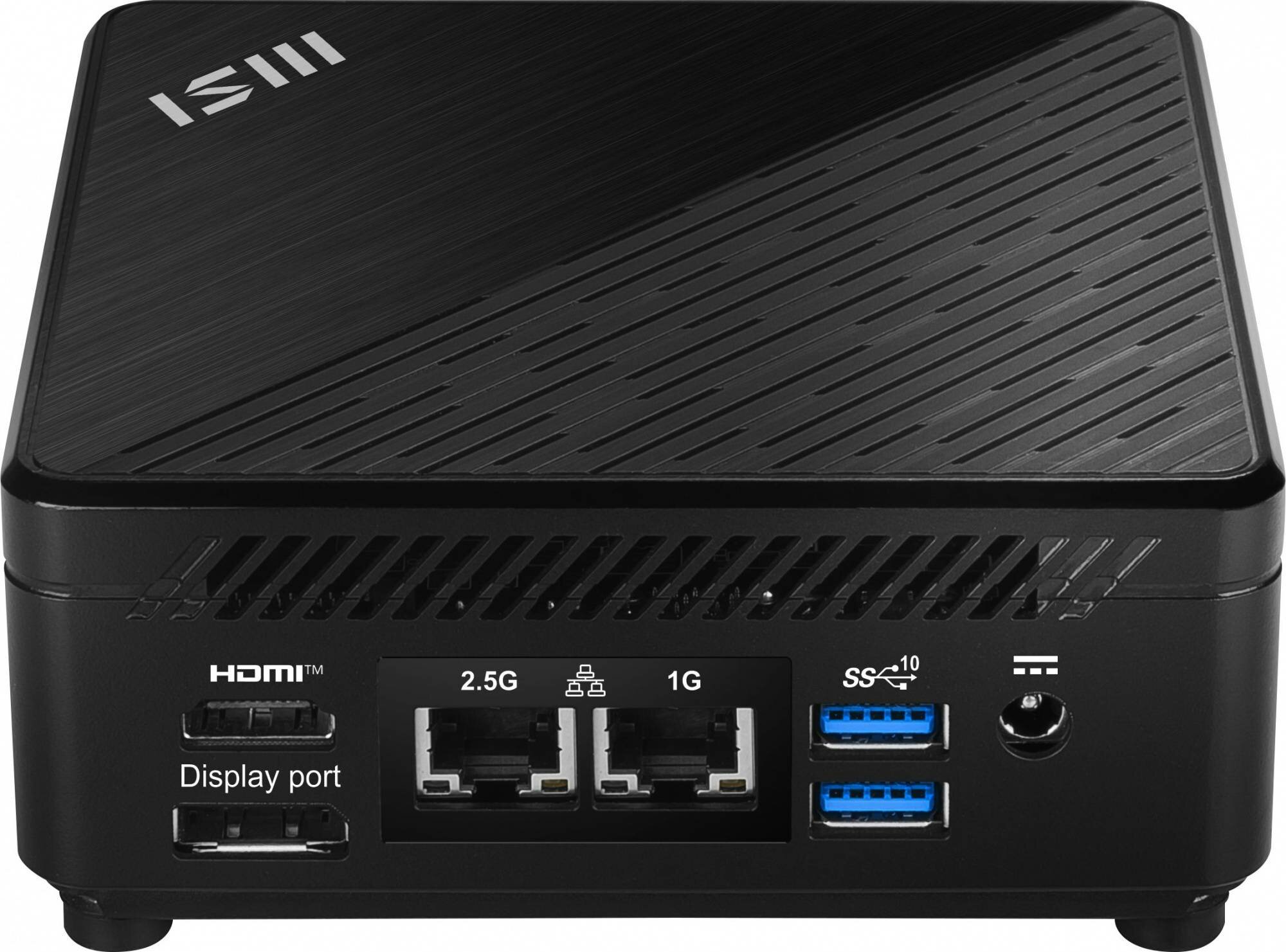 Неттоп MSI Cubi 5 12M-031XRU, Intel Core i3 1215U, DDR4 8ГБ, SSD 512ГБ, Intel UHD Graphics, noOS, черный (9s6-b0a811-224)