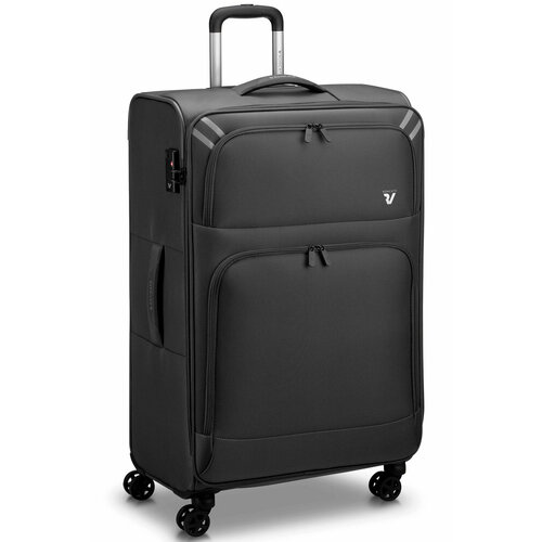 Чемодан RONCATO, 95 л, размер L, черный чемодан roncato 95 л размер l синий