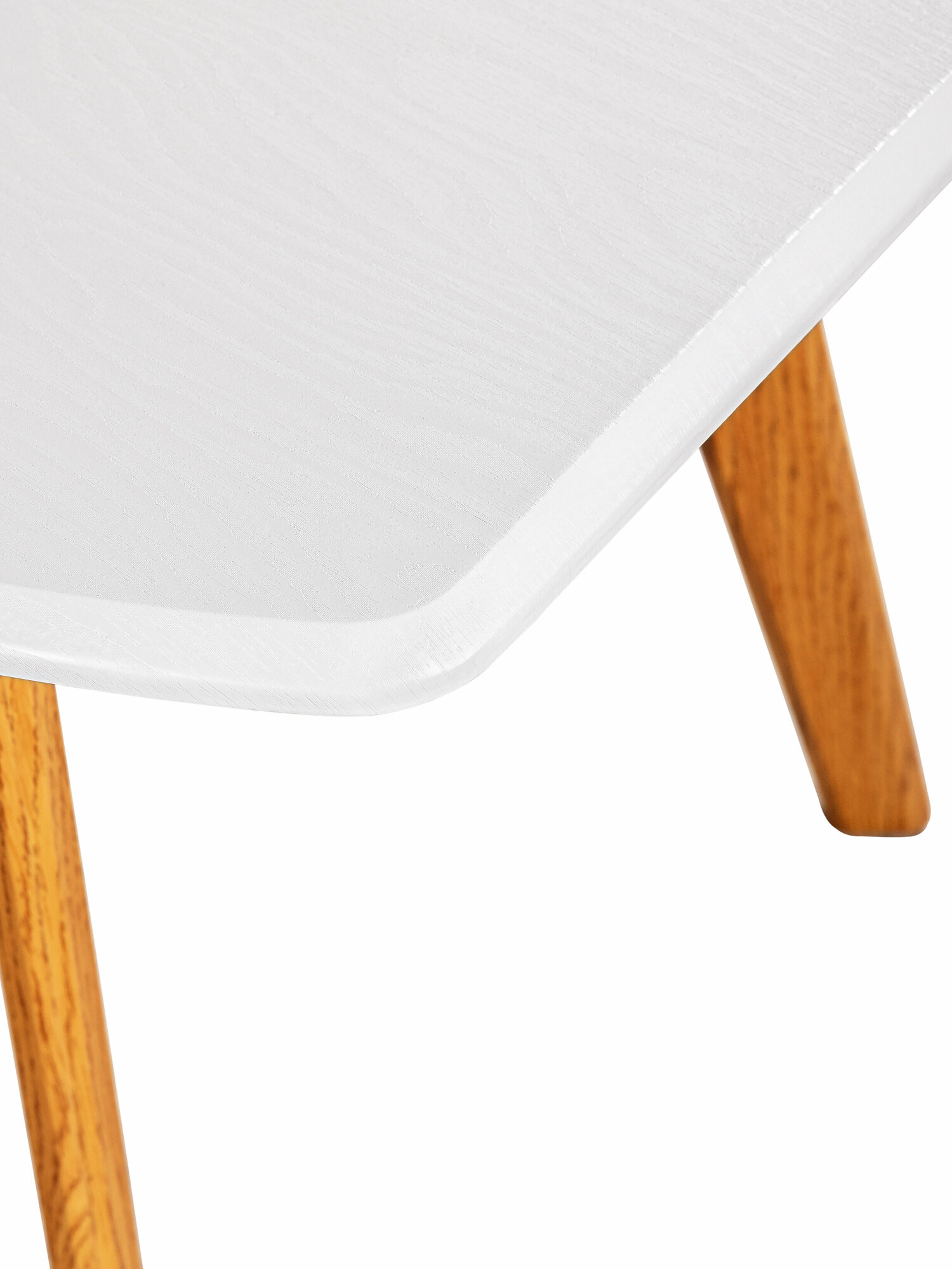 Журнальный столик белый, дуб — фото 1