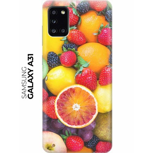 RE: PA Накладка Transparent для Samsung Galaxy A31 с принтом Сочные фрукты re pa накладка transparent для samsung galaxy s8 с принтом сочные фрукты