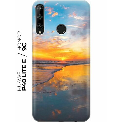 RE: PA Накладка Transparent для Huawei P40 Lite E / Honor 9C с принтом Закат на пляже re pa накладка transparent для xiaomi redmi 9c с принтом закат на пляже