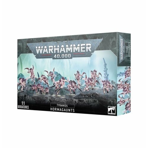 Миниатюры для настольной игры Games Workshop Warhammer 40000: Tyranids - Hormagaunts 51-17 миниатюры для настольной игры games workshop warhammer 40000 white scars storm of chogoris battleforce 55 55