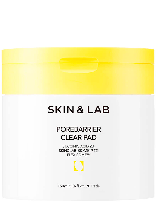 Очищающие пэды для сужения пор Skin&Lab Porebarrier Clear Pad 150 мл