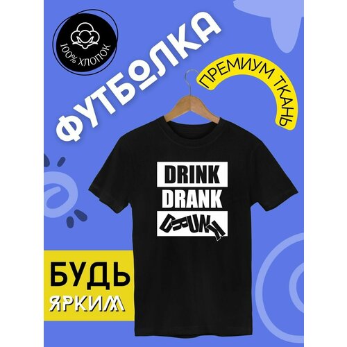 фото Футболка, размер m, черный futba4ever