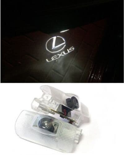 Лазерная проекция логотипа Lexus