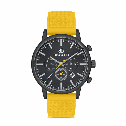 наручные часы bigotti milano milano bg 1 10313 5 классические мужские серый Наручные часы Bigotti Milano Milano BG.1.10149-5, черный