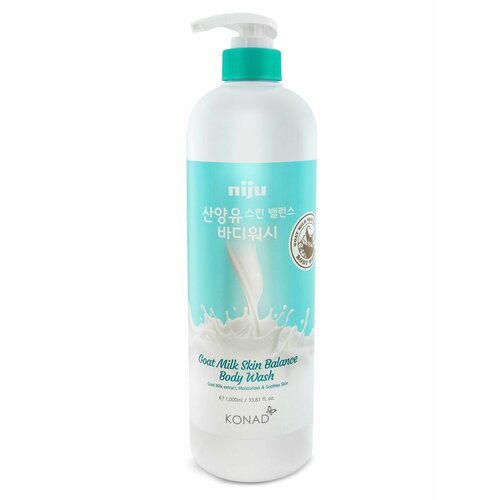 NIJU Молочко для душа балансирующее GOAT MILK Skin Balance 1000ml