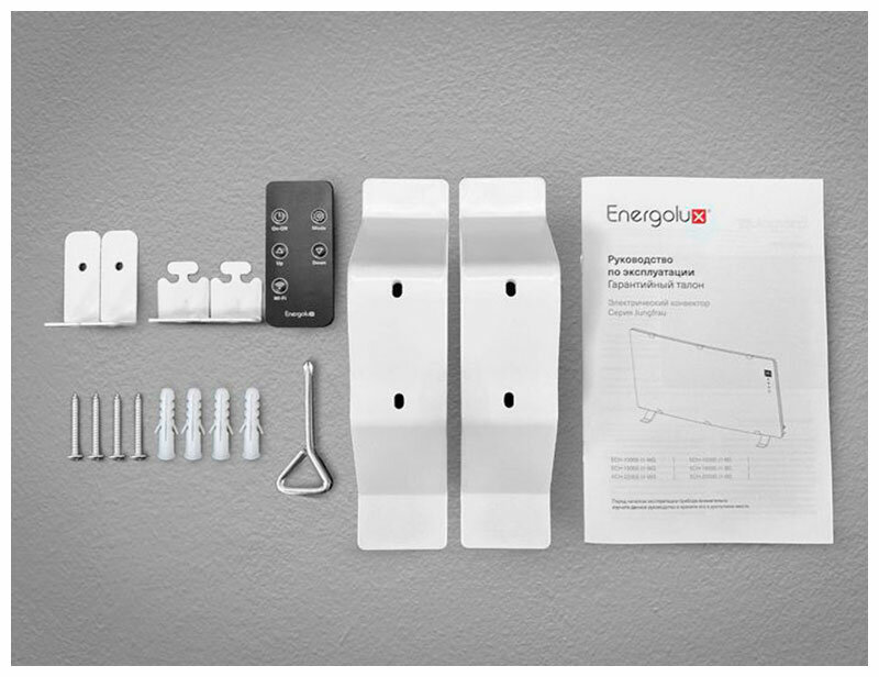 Конвектор Energolux ECH-1500E-J1-BG, черное стекло - фотография № 10