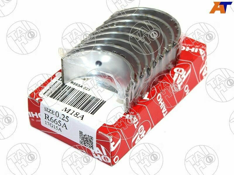 Вкладыш шатунный (0.25/ к-т) Suzuki Escudo 05-17 / Grand Vitara 05-16 M15A; M16A; M18A TAIHO арт. R665A 025