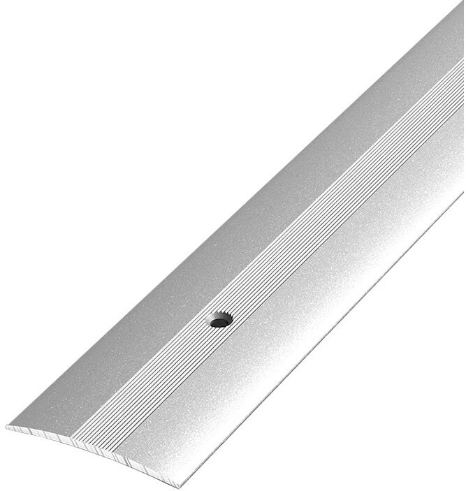 Порог стыкоперекрывающий 1800х37мм серебро