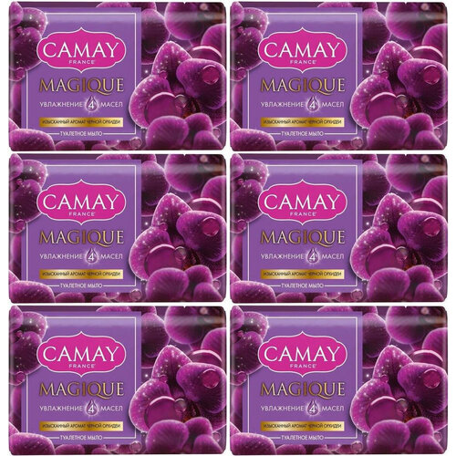 Мыло Camay (Камей) Магическое заклинание 85 г. упаковка 6 штук