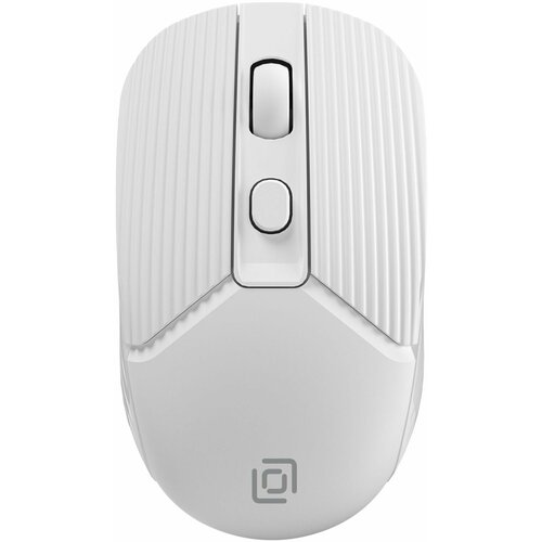 Мышь беспроводная 509MW оптическая, 1600dpi, USB, 3 кнопки, белая мышь оклик oklick 375m серый usb 1012669