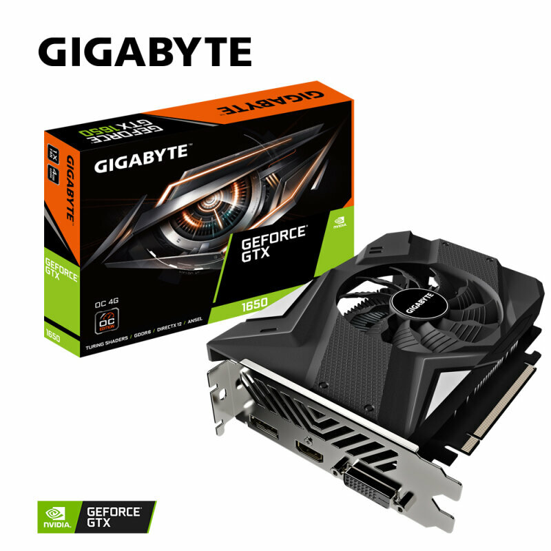 Видеокарта Gigabyte GeForce GTX 1650 D6 OC 4G