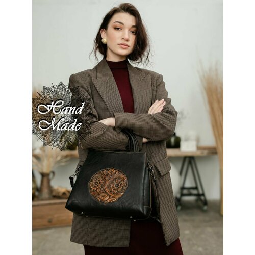 металлическая цепочка для сумки женские сумки на плечо сумка на плечо сумка на плечо сумка через плечо сумка на цепочке съемная замена ка Сумка LUMIDA, черный