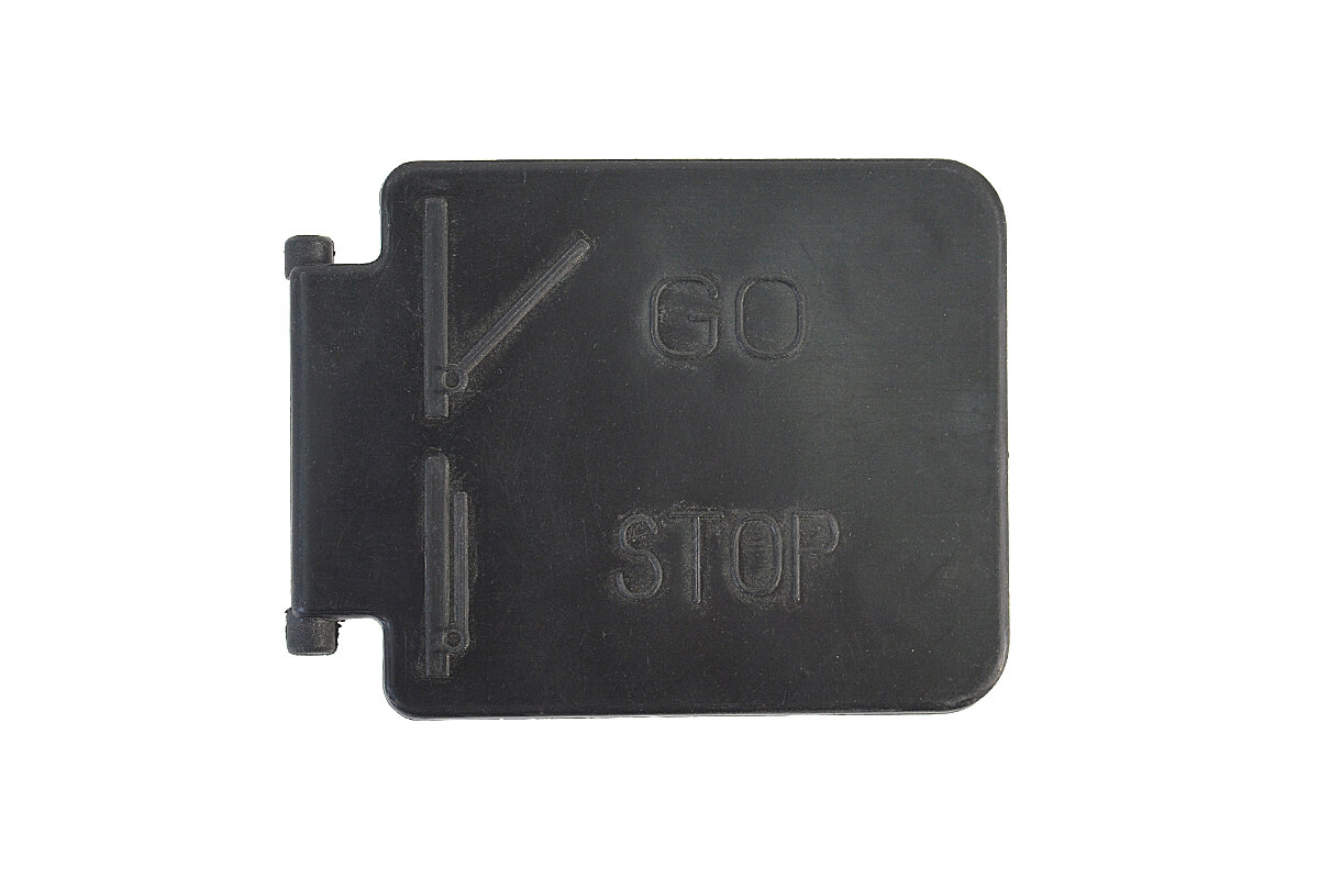 фото Крышка индикатора заполнения травосборника для газонокосилки аккумуляторной CHAMPION EMB-360