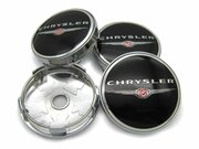 Колпачки заглушки на литые диски Chrysler new 60/56 мм, комплект 4 шт.