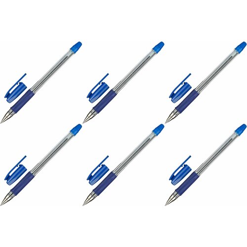 Pilot Ручка шариковая неавтоматическая синяя, 0,22 мм, 6 шт
