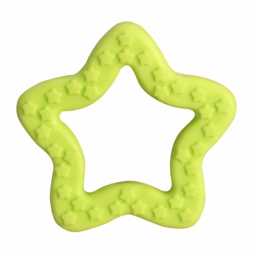 HOMEPET Игрушка для собак звездочка зеленая, Foam TPR Puppy, размер 7,5 см