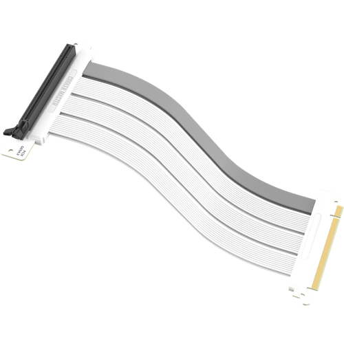 Кабель COOLER MASTER Riser Cable PCIe 4.0 x16, White - 300mm (MCA-U000C-WPCI40-300)