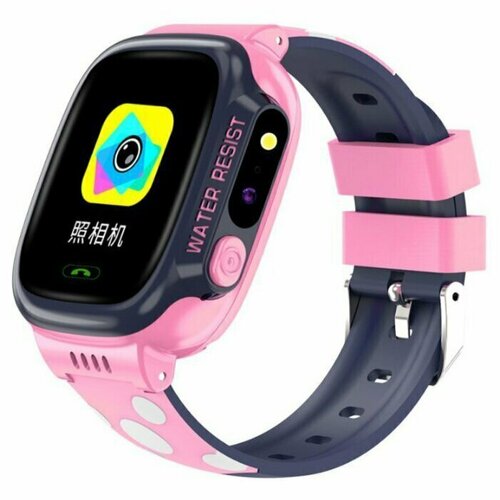 Smart Baby Watch Y92 розовые смарт часы детские smart baby watch ldm y92 голубые с синим