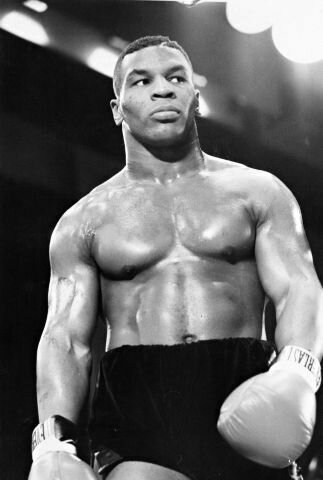 Плакат постер на бумаге Mike Tyson/Майк Тайсон. Размер 21 х 30 см