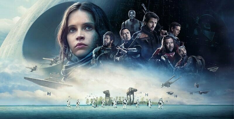 Плакат, постер на бумаге Изгой-один: Звездные войны. Истории (Rogue One A Star Wars Story), Гарет Эдвардс. Размер 42 х 60 см