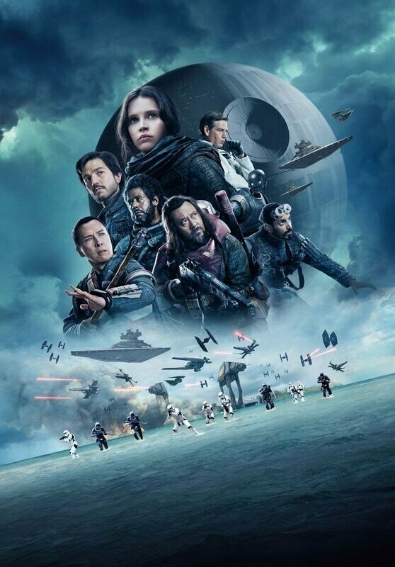 Плакат, постер на бумаге Изгой-один: Звездные войны. Истории (Rogue One A Star Wars Story), Гарет Эдвардс. Размер 21 х 30 см