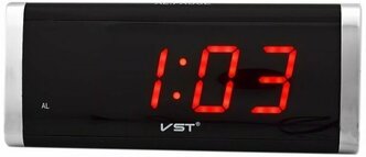 Часы электронные VST-730 красные
