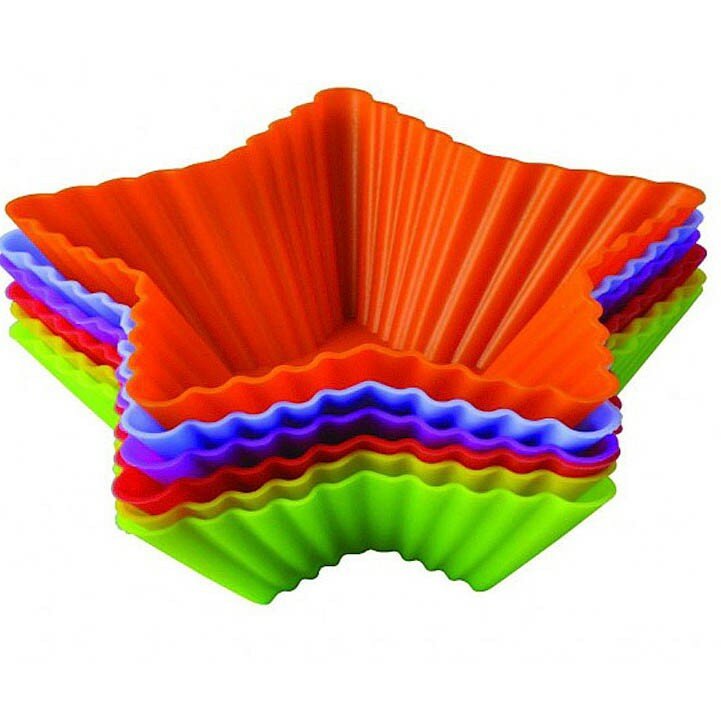 фото REGENT Набор силиконовых форм REGENT INOX - Тарталетки звезды,93-SI-S-17.1