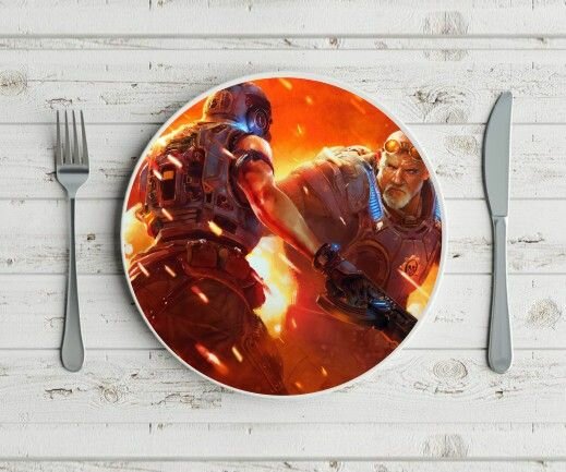 Тарелка Gears 5, Геарс 5 №8